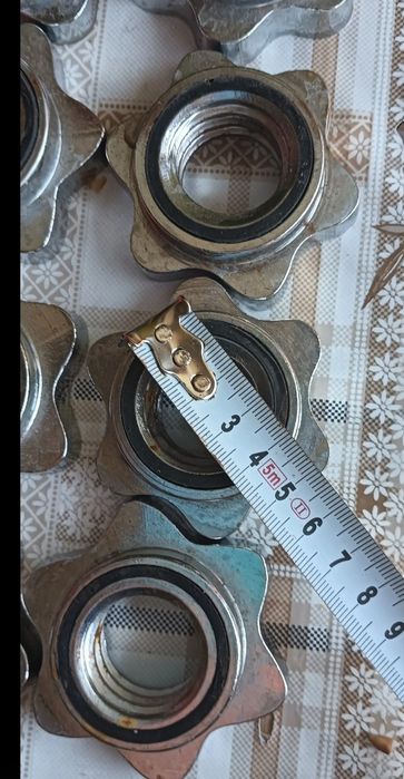 Cleme hexagon gantere, siguranță bară