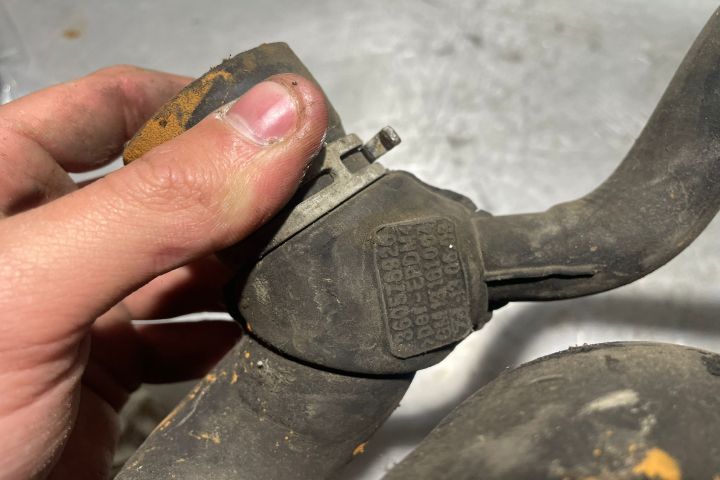 Furtun intercooler Opel Combo C