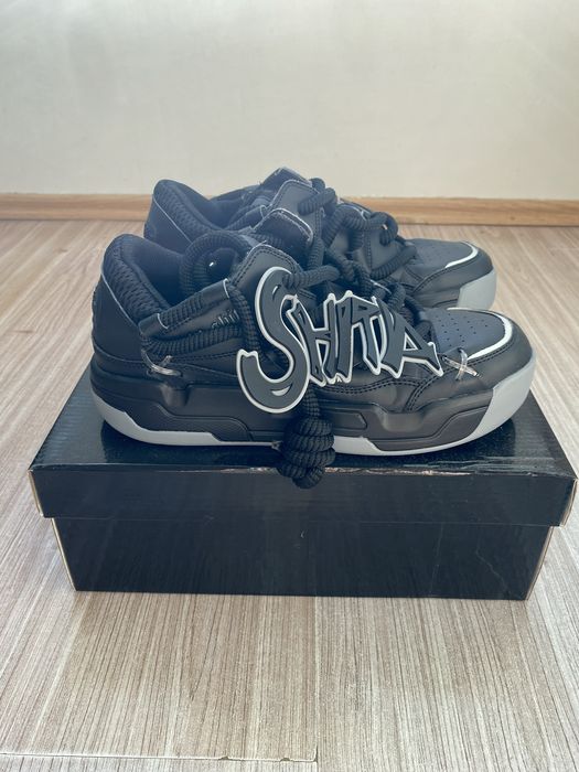 Adidasi Low Negri NOI Cu Cutie + Sireturi de Schimb (NEGOCIABIL)