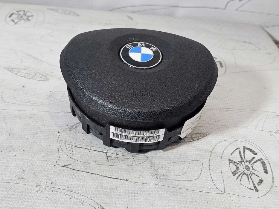 Airbag volan BMW Seria 1 E81 E82 E87 E88 / Seria 3 E90 E91 2004-2013 2008 2.0d 105kW Cod OEM: 32306884672, 6884672 (5G3)