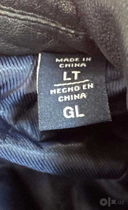 Мужская кожаная куртка Tommy Hilfiger L