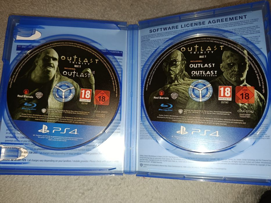 OUTLAST TRINITY PS4 Outlast 1 2 si 3 colectia completa