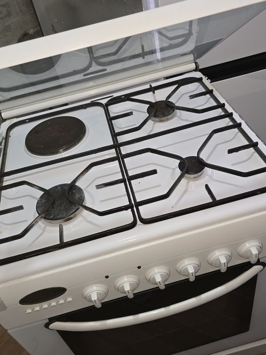 Электро-газовая плита