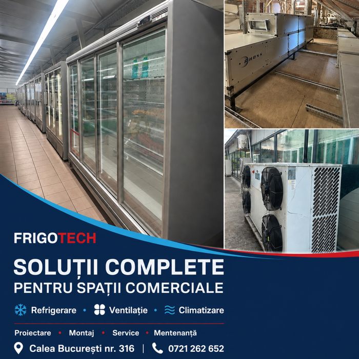 Servicii complete pentru frig, climatizare si eficienta energetica