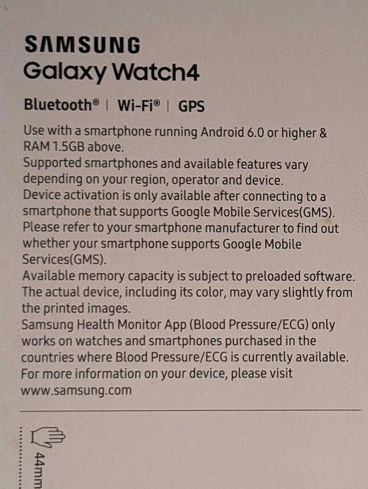 Samung Galaxy Note 8 + Samsung watch 4 44mm