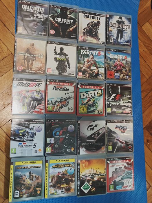 Jocuri PS3 Call of Duty / Need for Speed / Gran Turismo  30 lei bucata