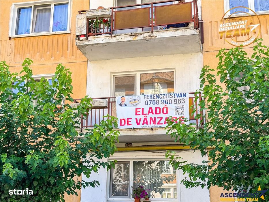 Confort,liniste,pozitie apreciabila: Apartament renovat,decomandat,3 c