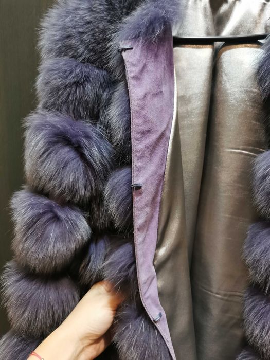 Палто от естествен косъм