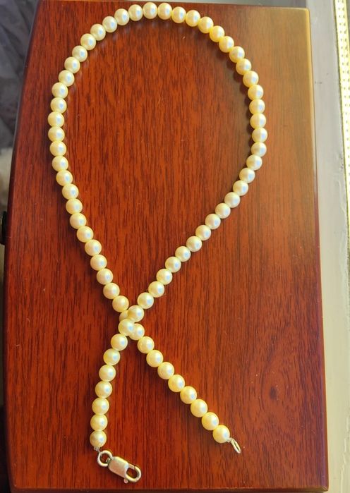 Colier perle naturale