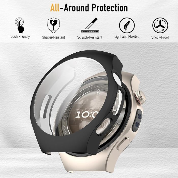 Силиконов Кейс 360° Градуса за Часовник Huawei Watch 5 46mm