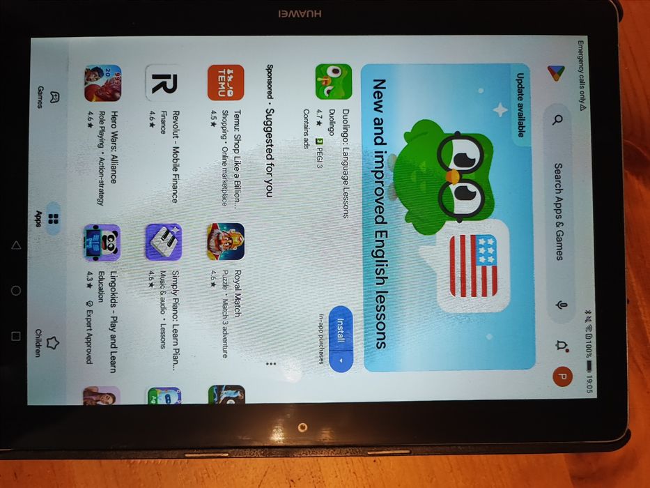 Huawei Mediapad t3 10'