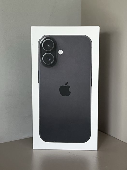 NOU - iPhone 16, Black, 128GB  (SIGILAT)
