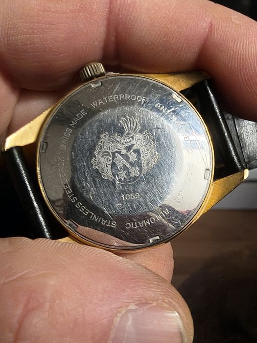 Ceas rar automatic Hanix placat cu aur