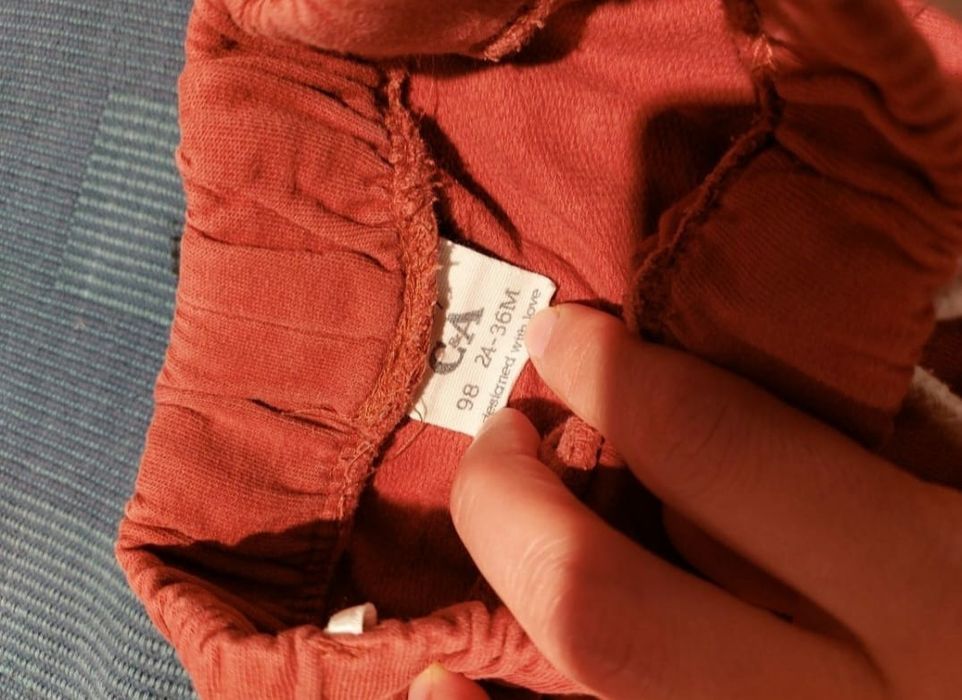 Pantaloni grosi, 2 perechi, marime 98