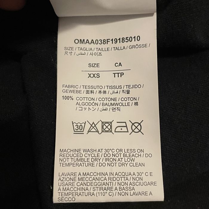 Tricou Off-White cu Eticheta Nou
