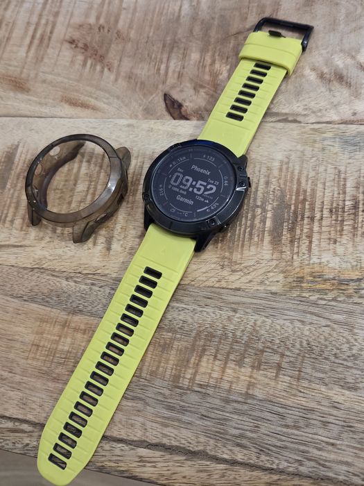 Garmin Fenix 6X Pro, 51 mm, bratara metal, stare foarte buna