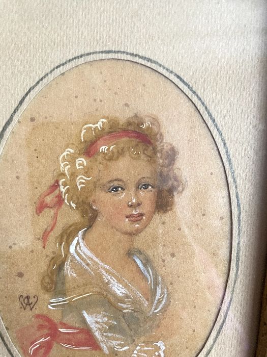 Картины портреты юных девушек