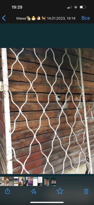 Решетка для двери