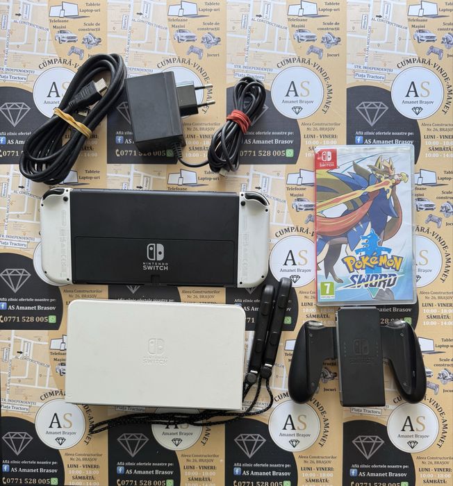 Consola Nintendo Switch Oled impecabil