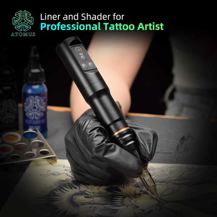 REDUS de la 375 RON, ATOMUS XUANCAI masina (pistol) tattoo Lini + Umbre (lines and shades), aparat tatuat (tatuaje))