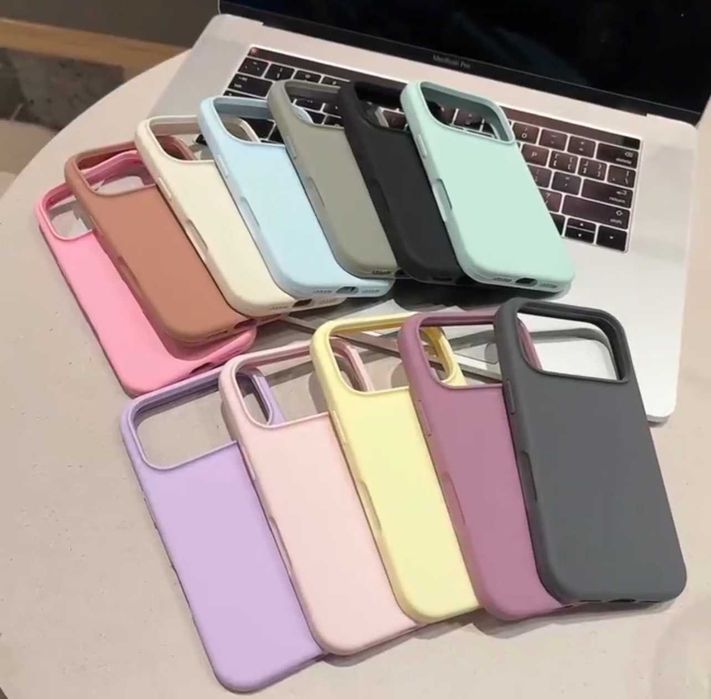 Husa MagSafe cu microfibra pt iPhone Air / 17 / 17 Pro / 17 Pro Max