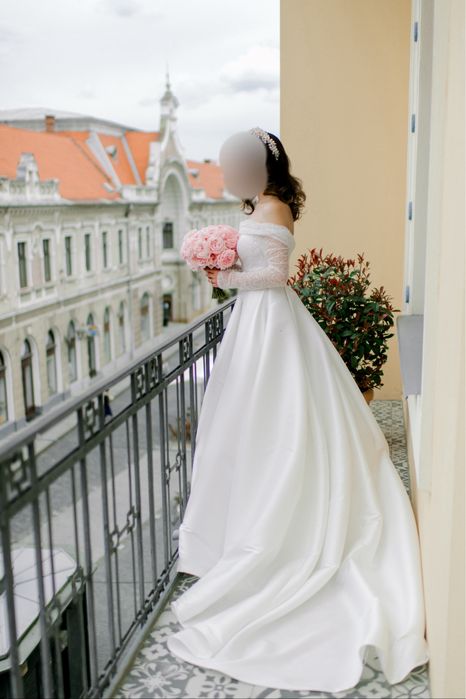 Rochie de mireasa Nicole Milano - Pronovias, colectia 2024