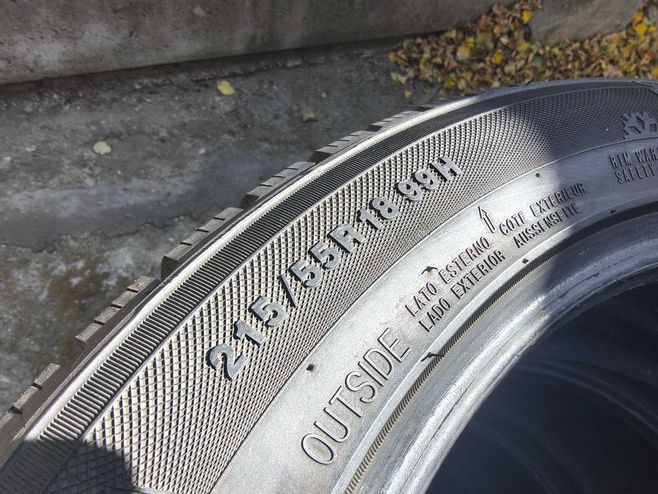 215/55/18 4бр.Kumho Зимни гуми
