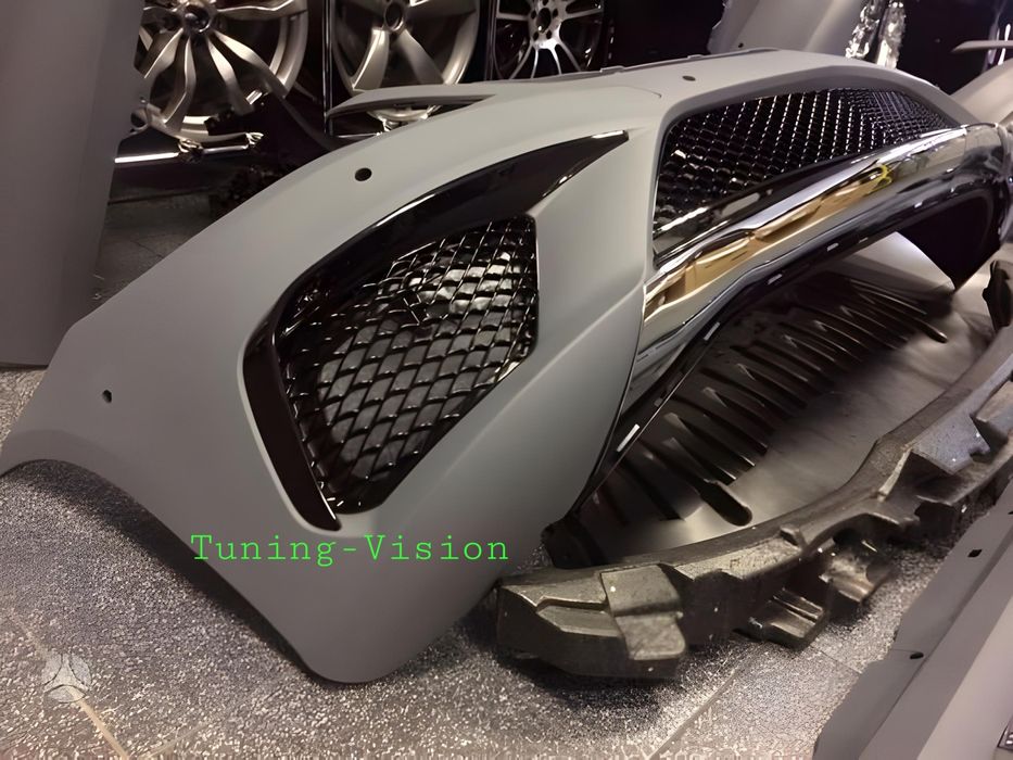 S63AMG пакет W222 S65 Mercedes предна задна броня дифузьор накрайници