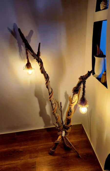 Настолна лампа ръчна изработка