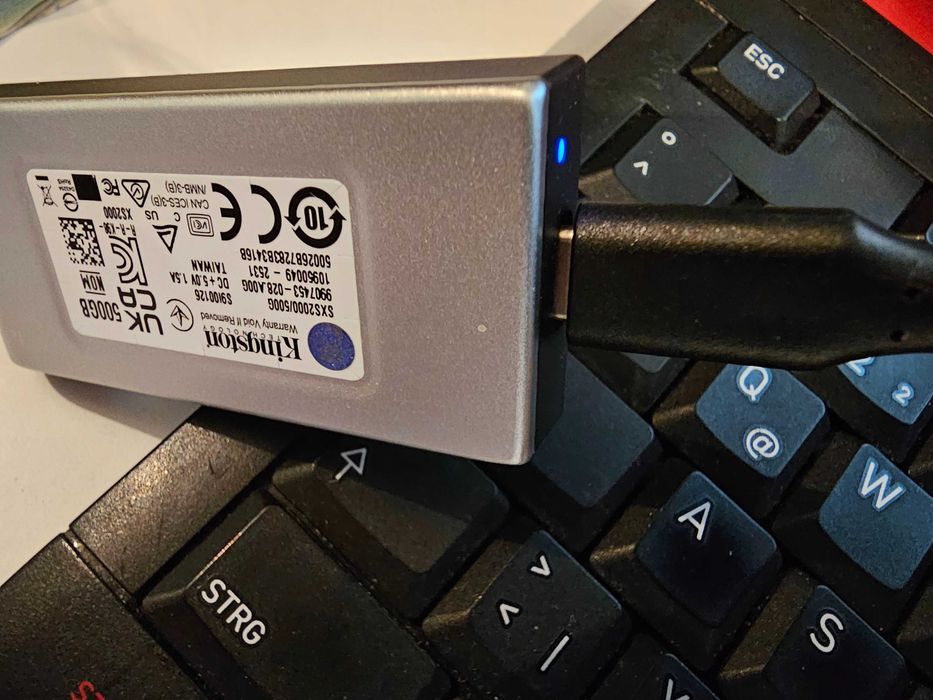 SSD extern kingston xs2000 500gb nou zero zile