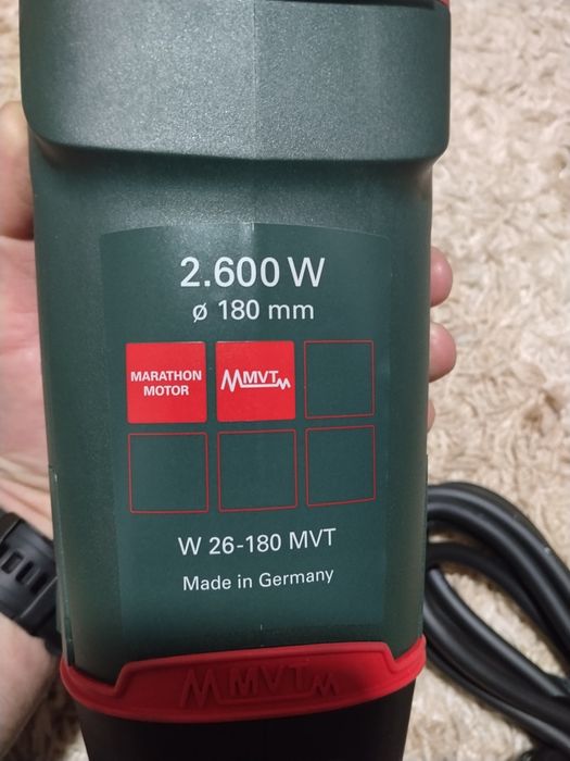 Ъглошлайф metabo