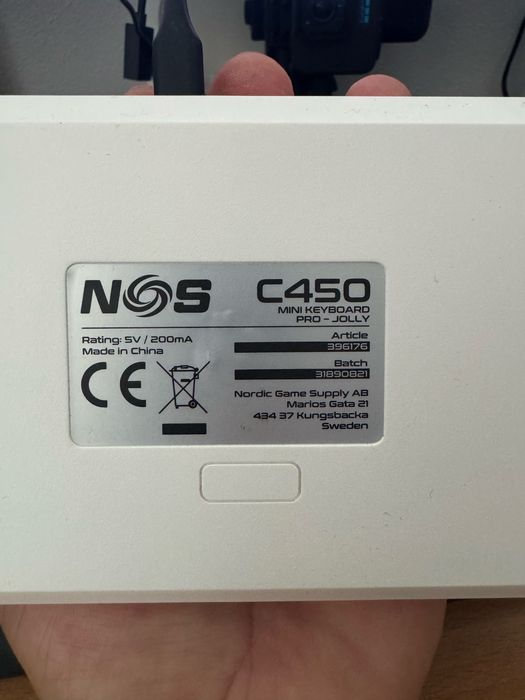Tastatura mecanica NoS C450 Joly pe fir