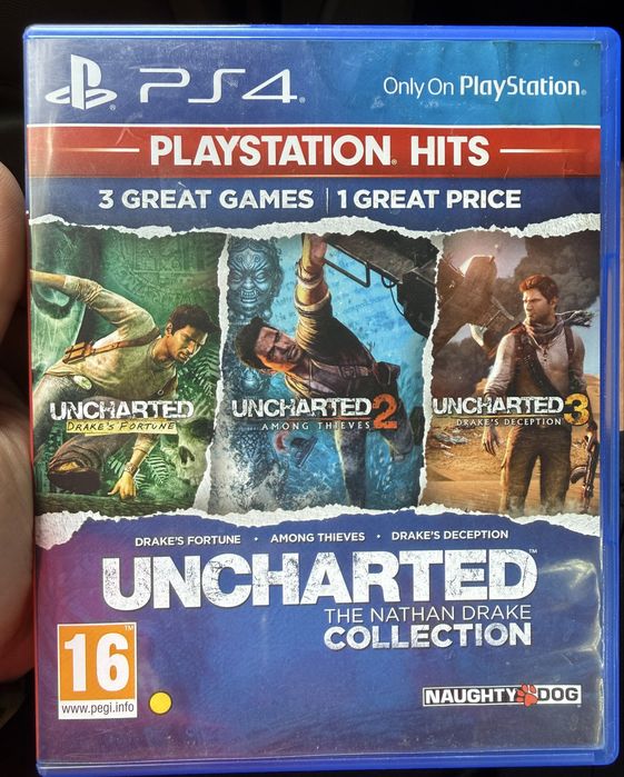 Колекция от игрите UNCHARTED за PlayStation 4-5