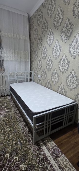 Металлические Односпальные кровать.   Модель.  "  АНГЕЛ "