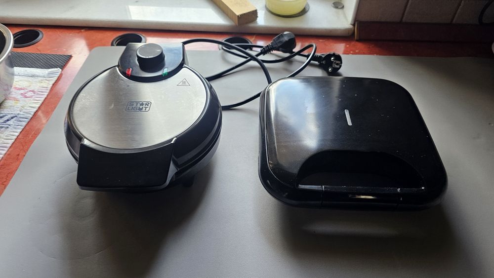 Aparat vafe/gofre + sandwich maker