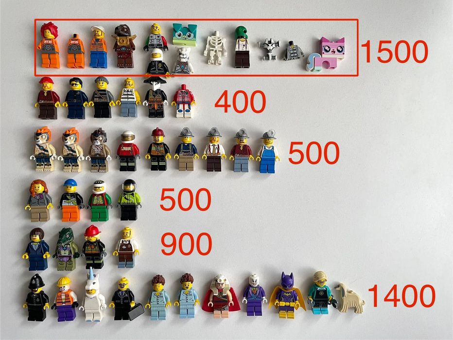 лего минифигурки