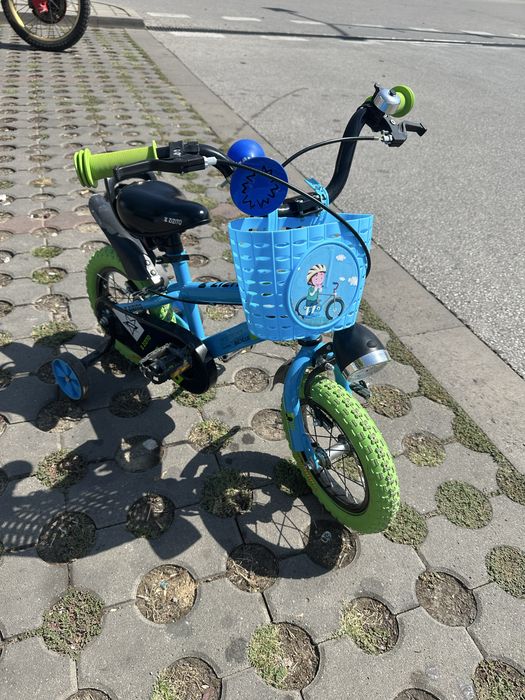 ZIZITO Син детски велосипед Tommy 12