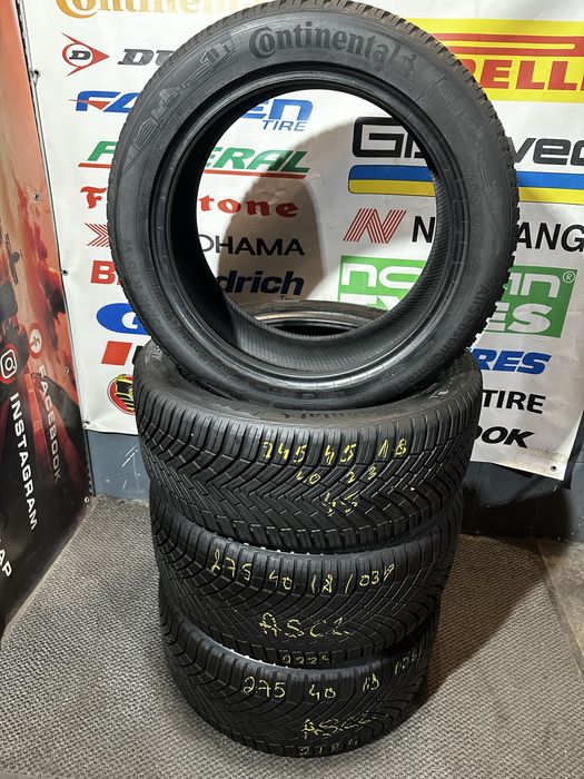 Set Complet 245/45 R18 96W XL | 275/40 R18 103Y XL- Continental AllSeasonContact Oferta