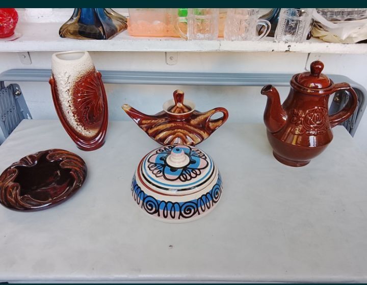 Посуда дёшево: сковородка, тарелки