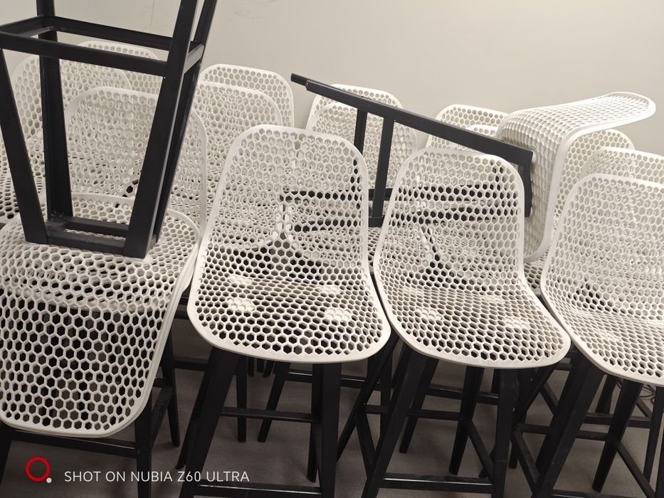 Стул пластик/железо для кафе