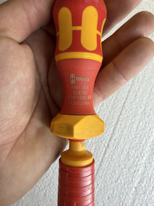 Wera Kraftform 7441 динамометрична отвертка