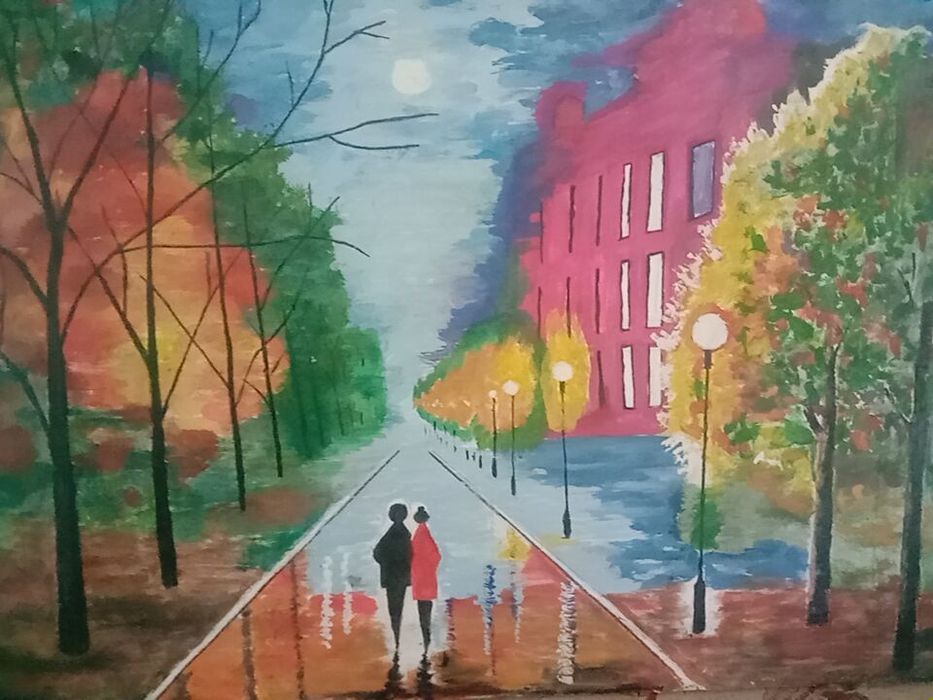 Картина большая масло