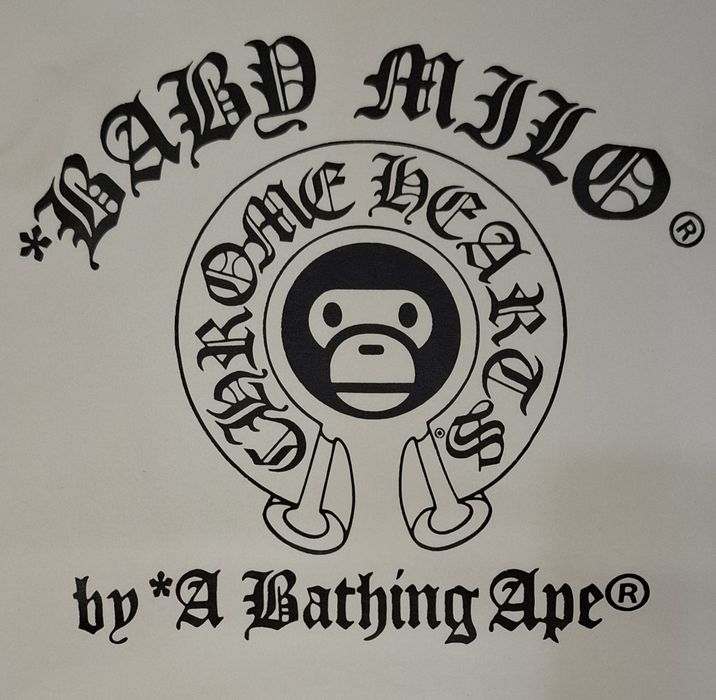 футболка Bape Chrome Hearts