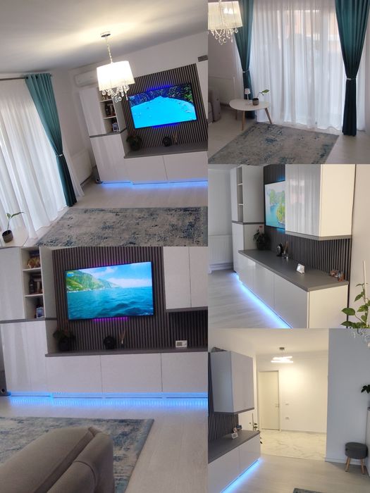 Apartament 2 camere Vișan, bloc 2022, utilat mobilat, 68 mp