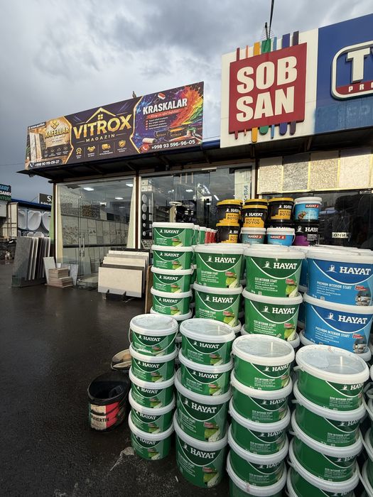 Hayat grundovka va emulsiyalar optom narxda