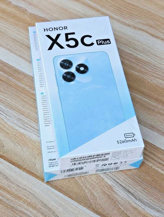 HONOR X5c Plus океански циан, смартфон 4GB RAM 64GB ROM + TTEC 10.000Ah външна батерия