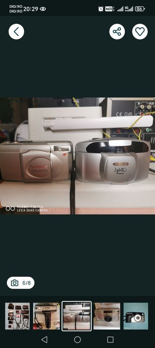 Aparat foto Olympus & Konica