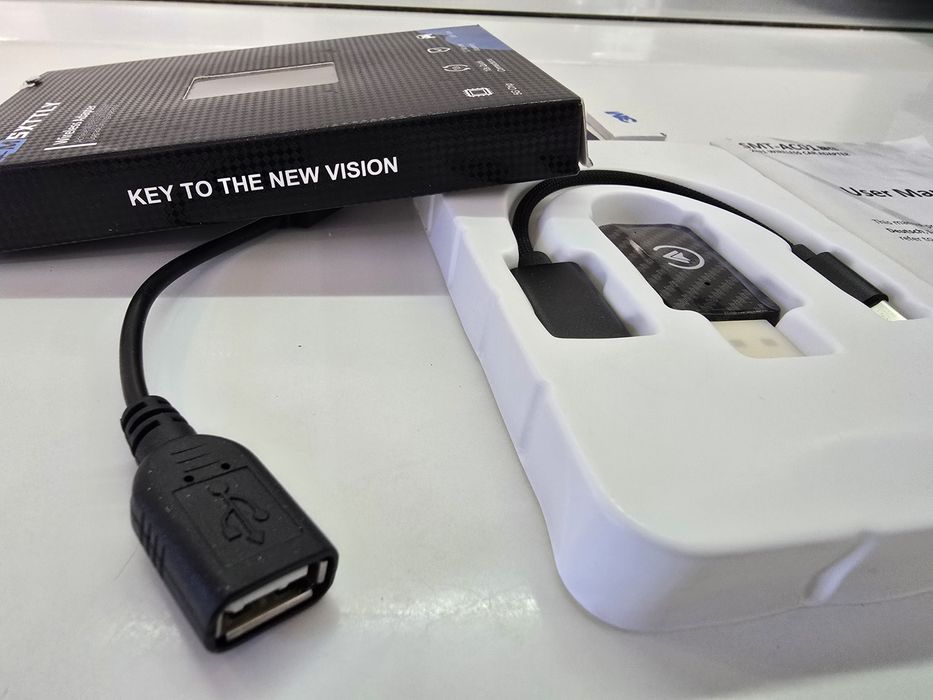 Адаптер за безжичен CarPlay & Android Auto MSXTTLY AC01 2IN1 Wireless