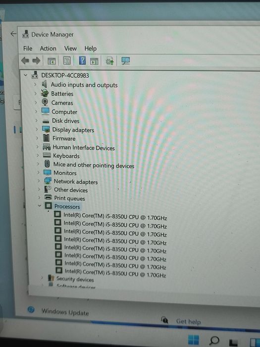 Laptop HP Elitebook 830 G5 - i5-8350u/ 12gb ddr4/ SSD 256Gb/Baterie Ok