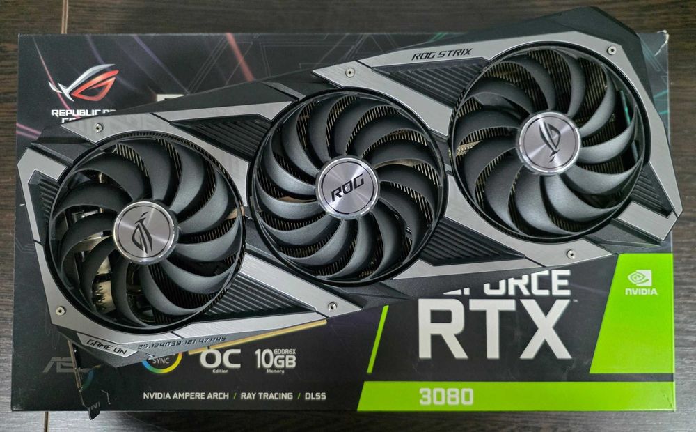 RTX 3080 Asus ROG Strix 10GB | Гарантия | Рассрочка